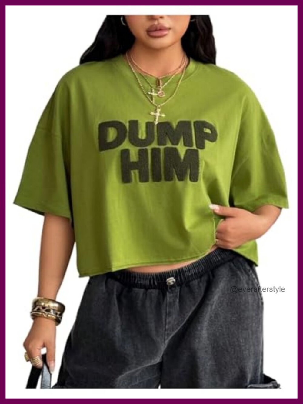 Plus Size Fleece Letter Graphic Tee Y2K Summer Streetwear Top